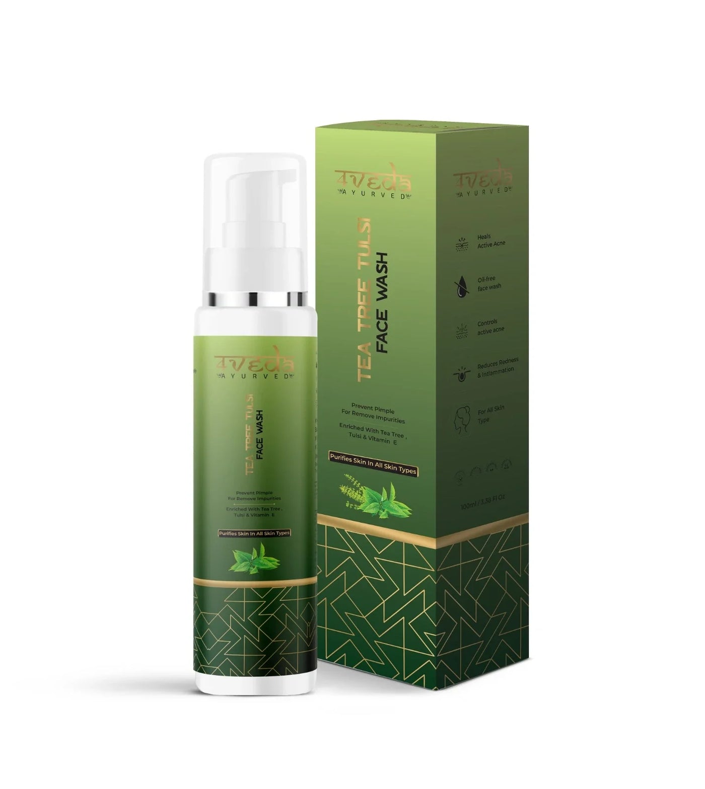 TEA TREE AND TULSI FACEWASH