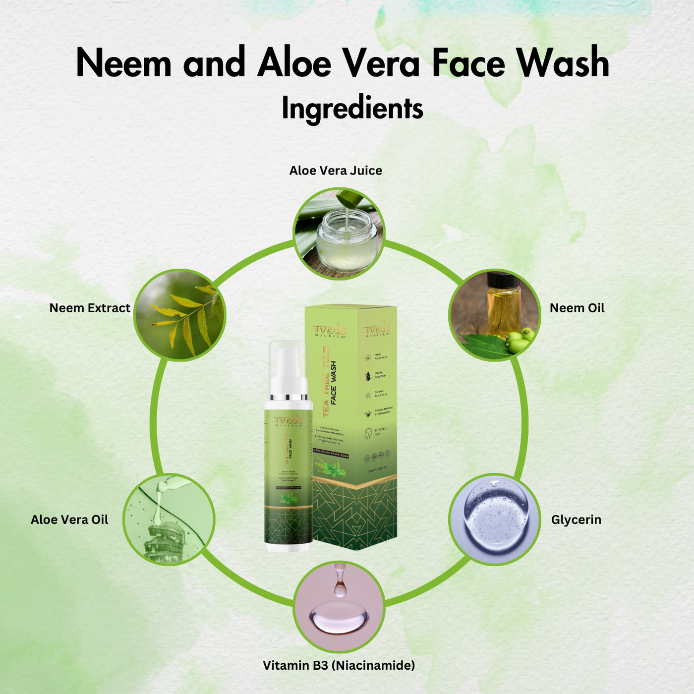 Neem and Aloe Vera Facewash